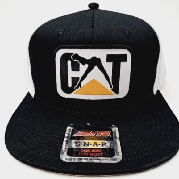 Stripper CAT Heavy Equipment Operator Dancer Enthusiast Retro Vintage Style Hat main image 5
